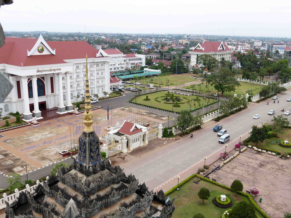 Regierungspalast in Vientiane.