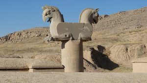 Statue von Persepolis im Iran