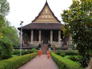 Der Ho Phra Keo Temple in Vientiane, Laos
