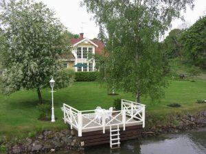 idyllische Landschaften in Schweden