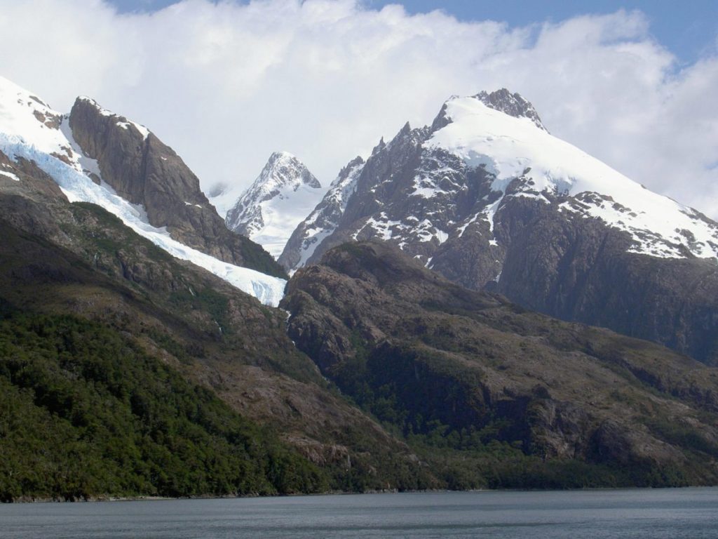 Landschaft in Patagonien im wilden Süden Chiles