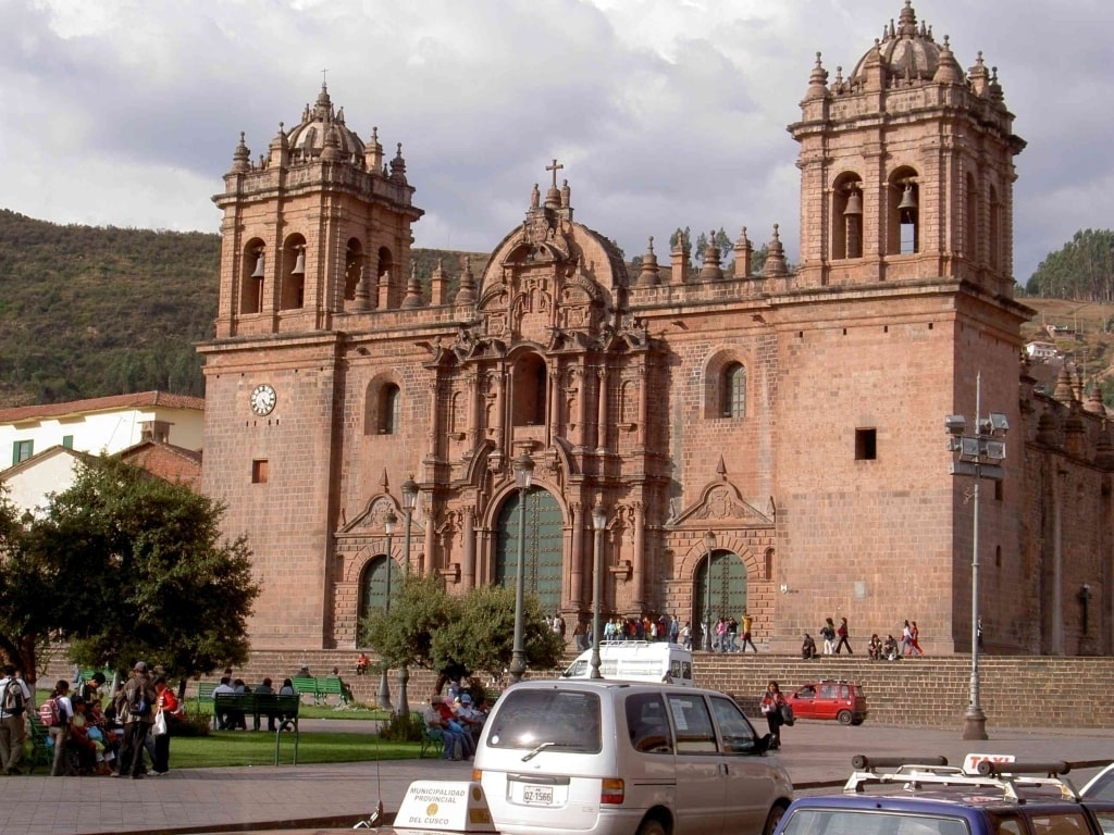 Die Kathedrale von Cusco in Peru