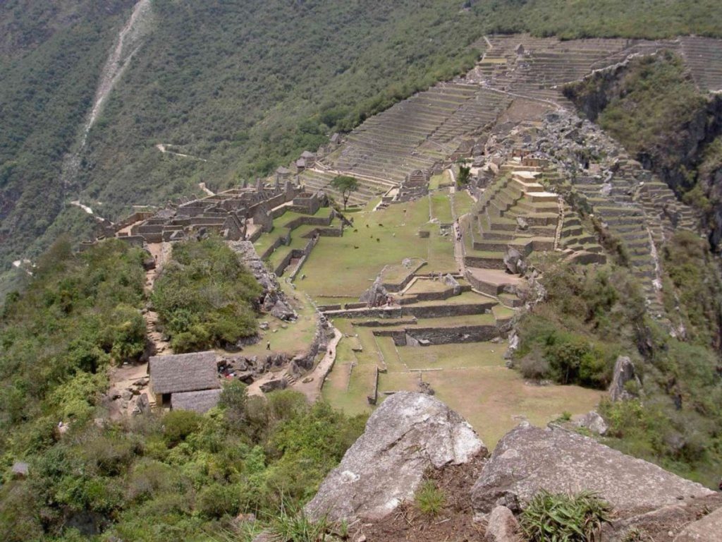 Terrassen in Machu Picchu