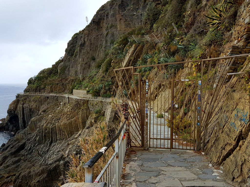 Tor zur Via dell´Amore in der Cinque Terre