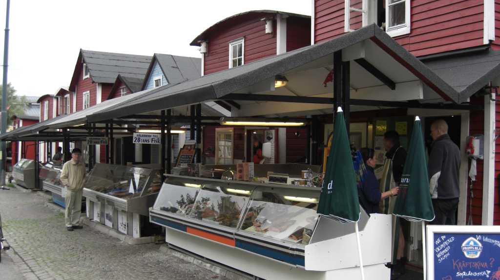 Eine Fischbude in Schonen, Schweden