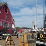 Küstenort Lunenburg in Nova Scotia, Kanada.