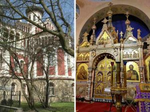 die orthodoxe Kirche von Marienbad, Tschechien