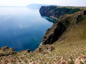 am nördlichsten Punkt der russischen Insel Olchon im Baikalsee
