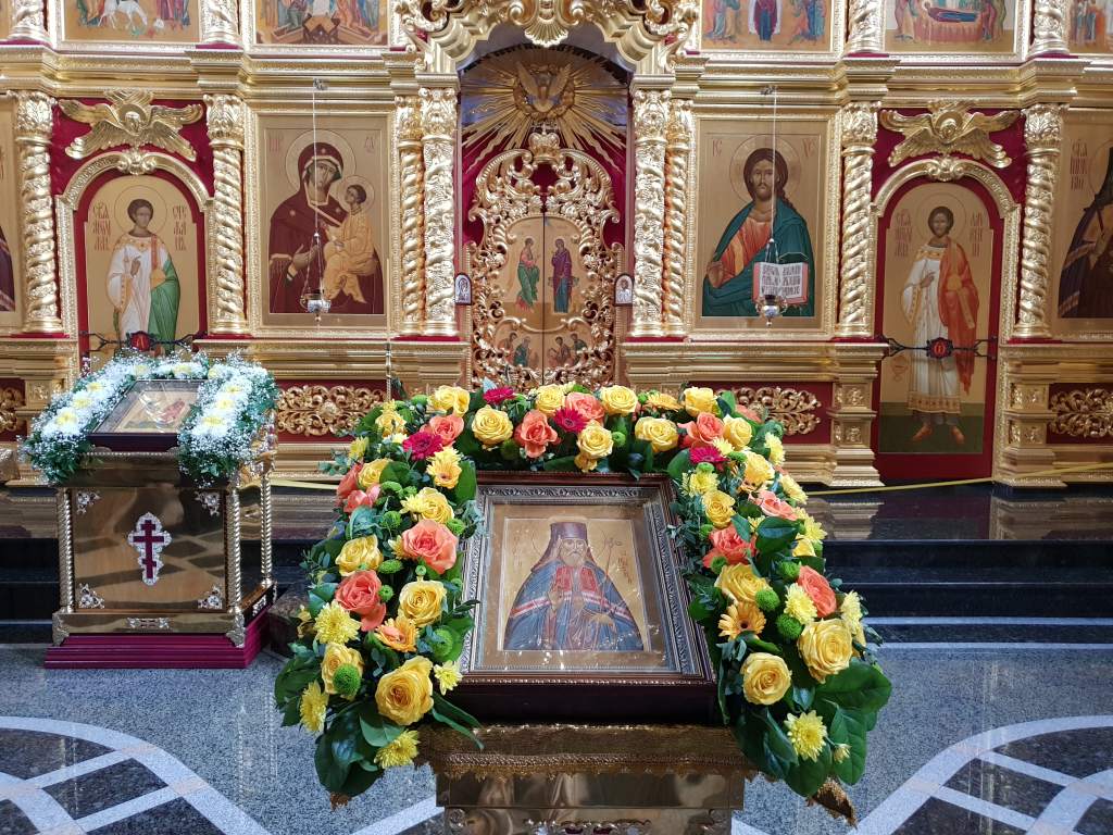 die Christi-Erscheinungskathedrale im sibirischen Irkutsk unweit des Baikalsees