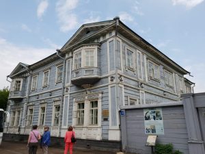 das dekabristenmuseum im sibirischen Irkutsk unweit des Baikalsees