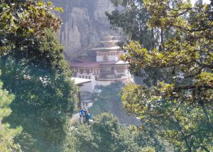 Tigernest-Kloster oberhalb des Paro-Tales in Bhutan