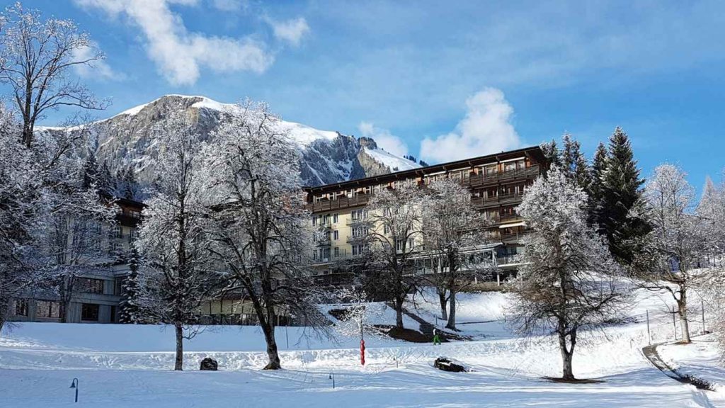 Das Hotel Lenkerhof im schweizerischen Simmental