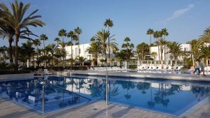 Hotelanlage in Meloneras auf Gran Canaria, Spanien