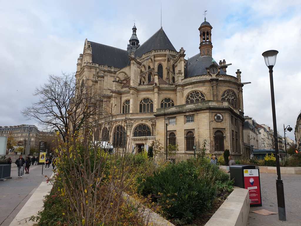 Die Kirche Saint-Eustache in Paris