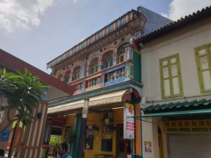 das Stadtviertel Litte India in Singapur