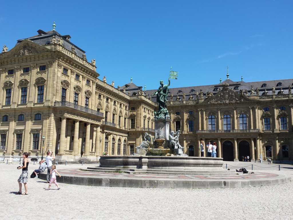 die Residenz von Würzburg