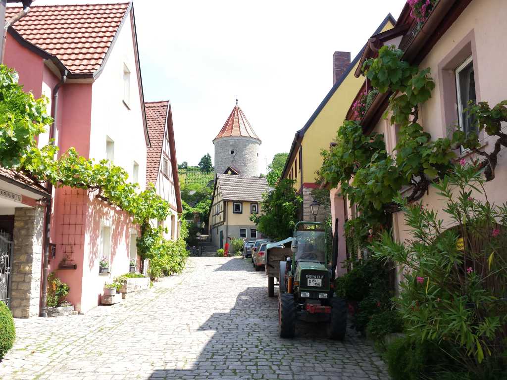 Weindorf im Imland von Würzburg