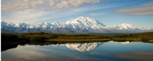 Panorama im Denali-Nationalpark im US-Bundesstaat Alaska