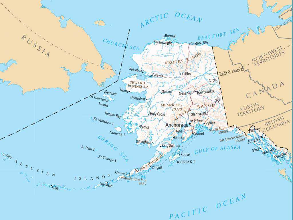 Alaska sprengt alle Vorstellungen. Nur ein winziger Buchteil des Bundesstaates ist durch Straßen erschlosssen. 
