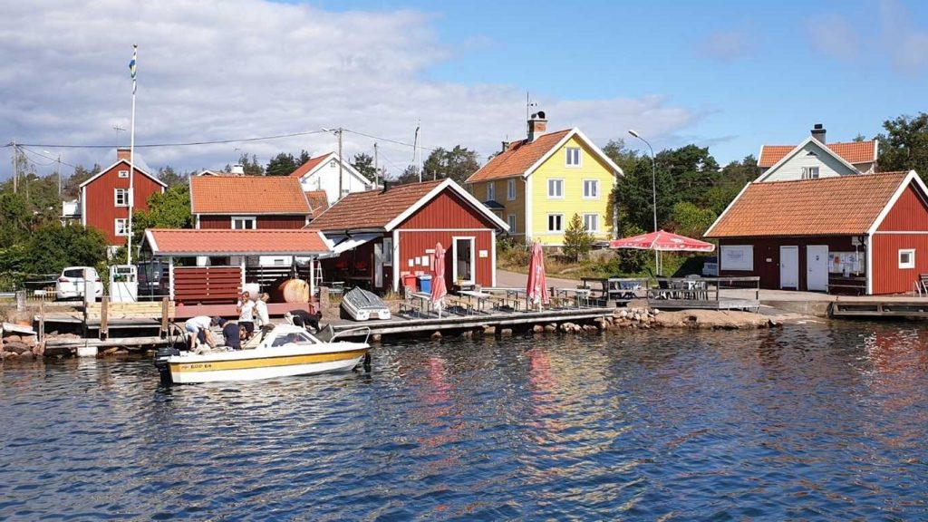 Hafenidylle in Smaland, Schweden