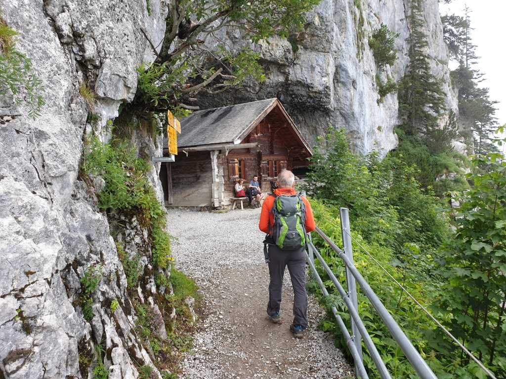 Die Wildkirchlihöhle im Appenzellerland, Schweiz. 