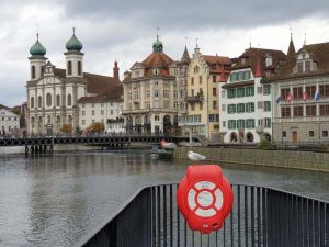 Stadtansicht von Luzern in der Schweiz