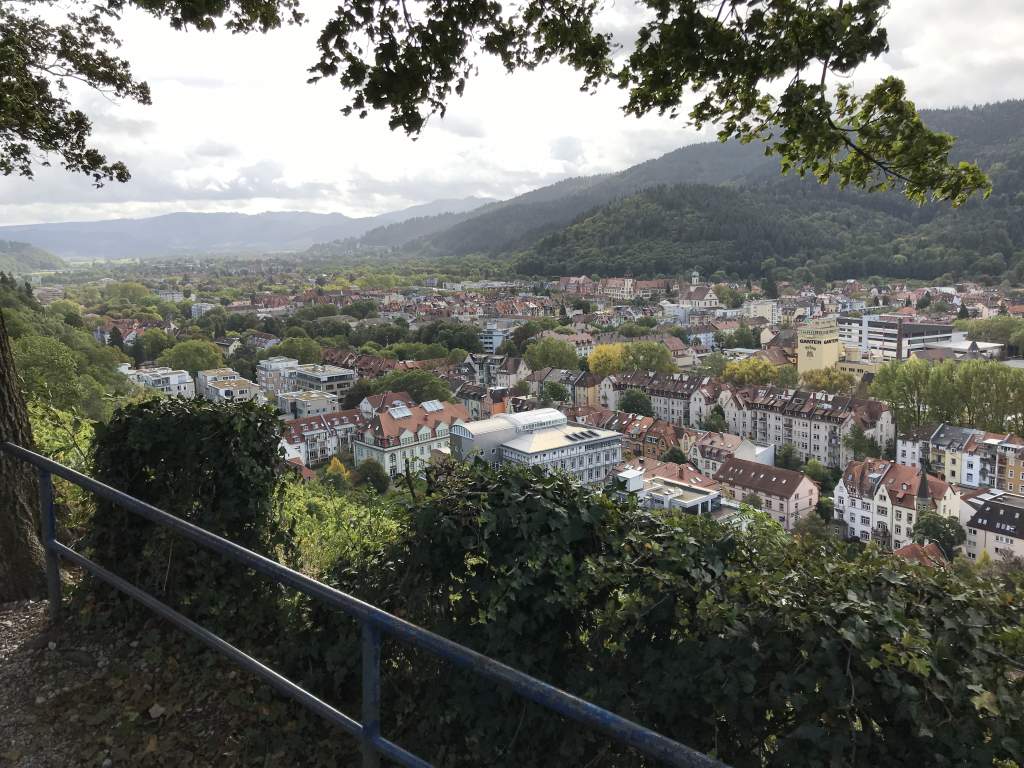 Blick vom Freiburger Schlossberg