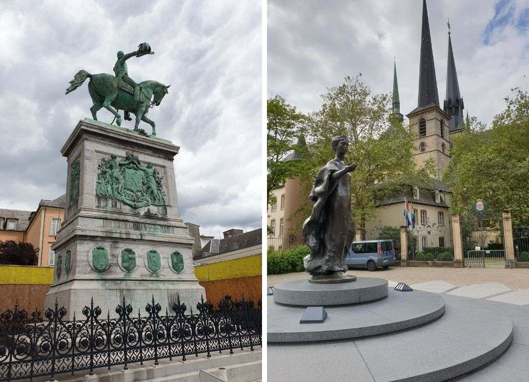 Denkmal von Wilhelm II. in Luxemburg