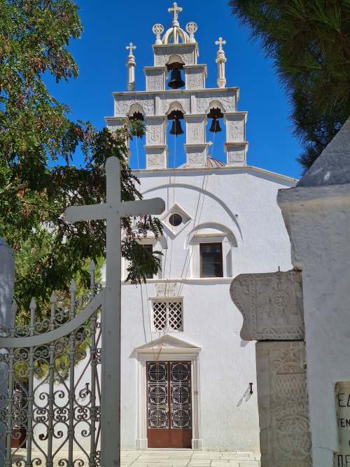 eine Kirche auf der Kykladeninsel Naxos, Griechenland