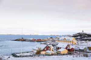 der alte Hafen in Nuuk, der Hauptstadt von Grönland