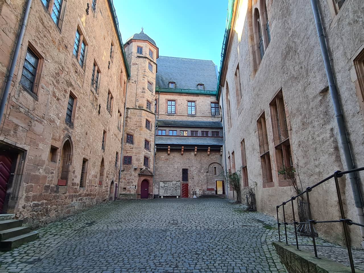 das Landgrafenschloss im hessischen Marburg