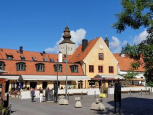 der Stora Torget in Visby, der Hauptstadt der schwedischen Insel Gotland