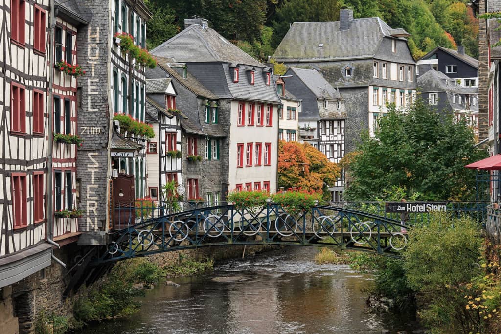 Bilderbuchort in der Eifel: Monschau
