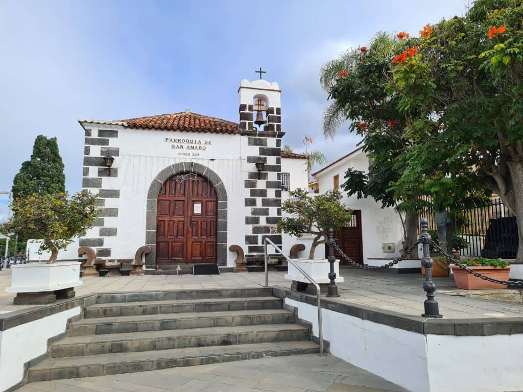 die Kapelle San Amaro in Puerto de la Cruz auf Teneriffa, Spanien