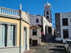 Blick auf Garachico auf Teneriffa in Spanien