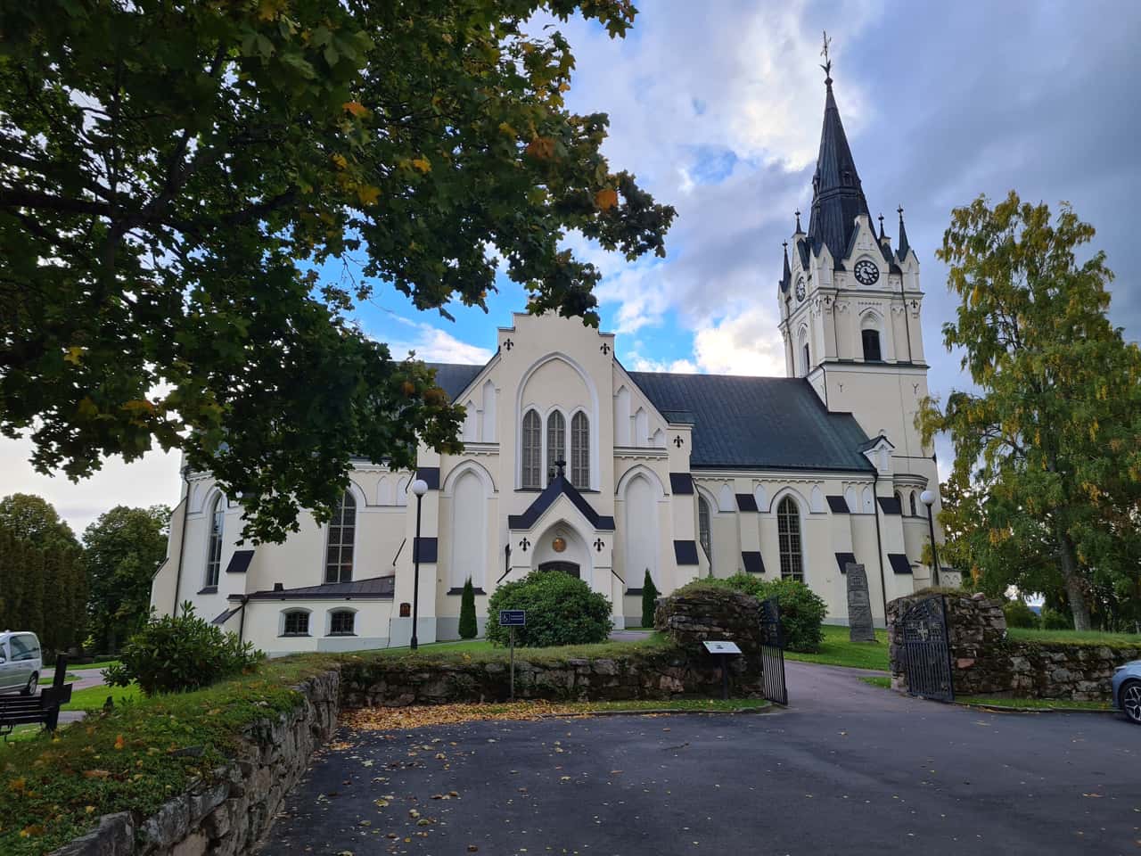 die Kirche von Sunne in der schwedischen Provinz Värmland