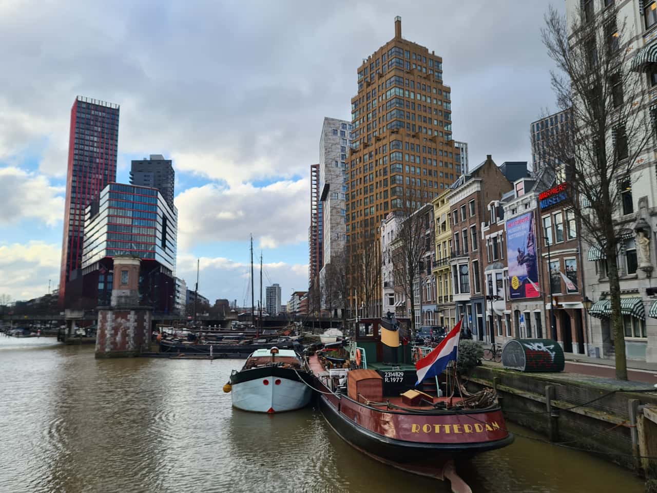 Wolkenkratzer in Rotterdam, Niederlande