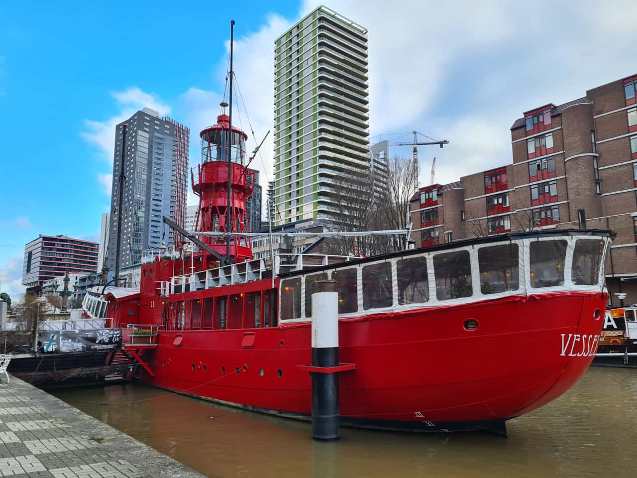 Schiffe im Schifffahrtsmuseum in Rotterdam, Niederlande