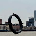 Blick auf die Skyline von Rotterdam