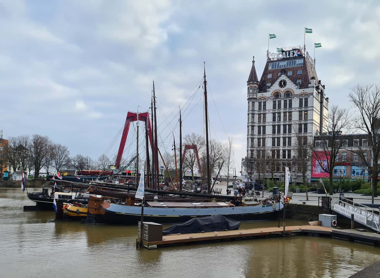 Der Oude haven in Rotterdam, Niederlande