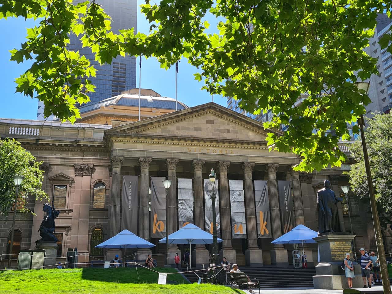 Die State Library in Melbourne, Bundesstaat Victoria, Australien