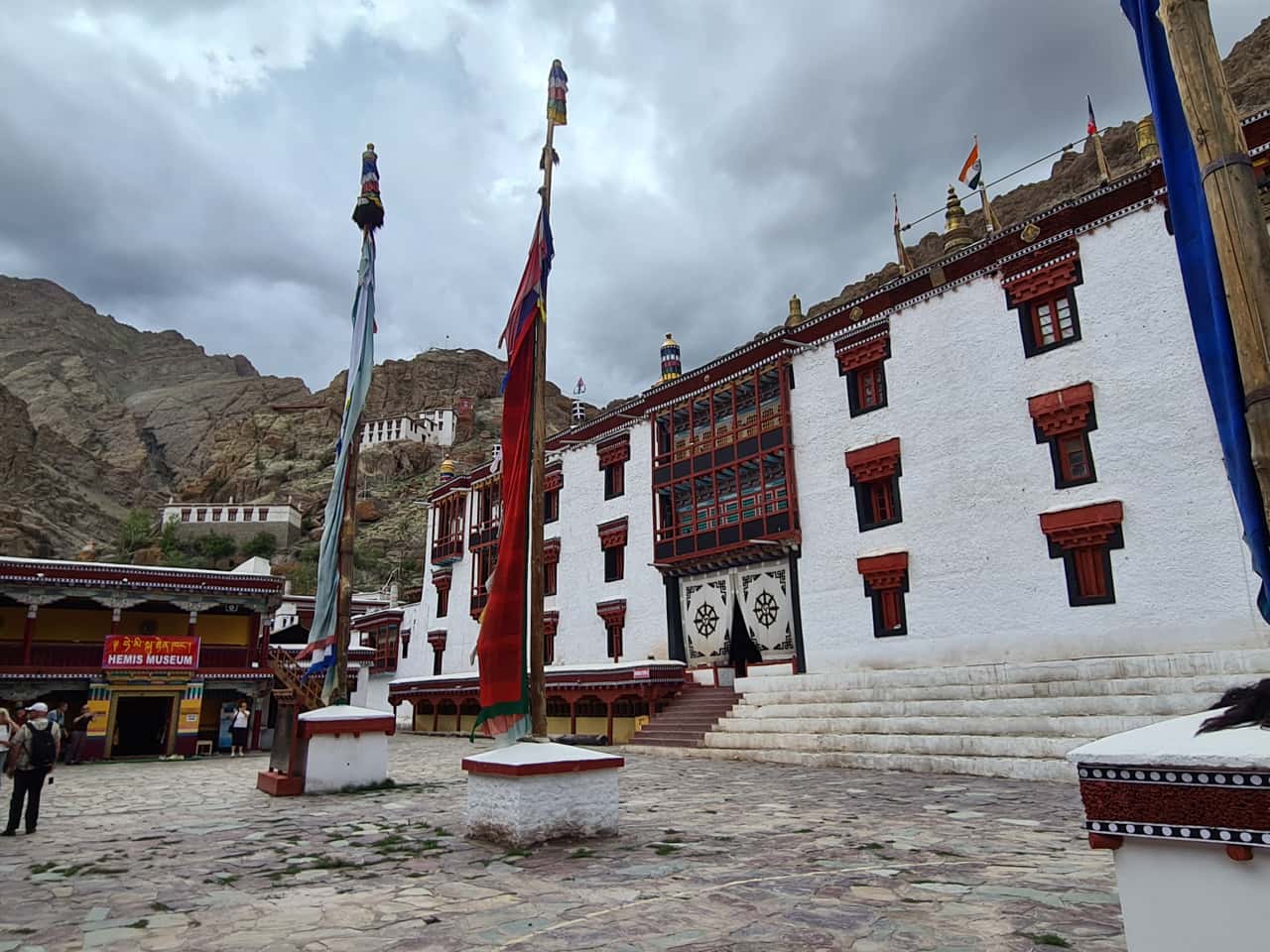 das Kloster Hemis in Ladakh im Norden Indiens, im Himalaya