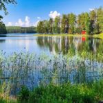 am Saimaa-See im Südosten Finnlands