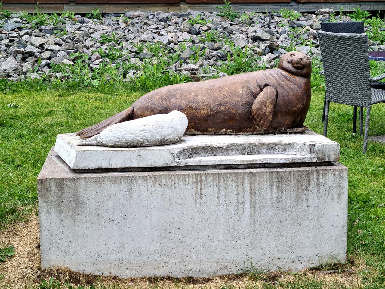 Denkmal für die Saimaa-Rimngelrobe