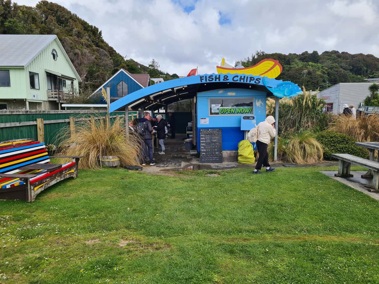 das Restaurant Kai Kart in Oban auf Stewart Island, Neuseeland