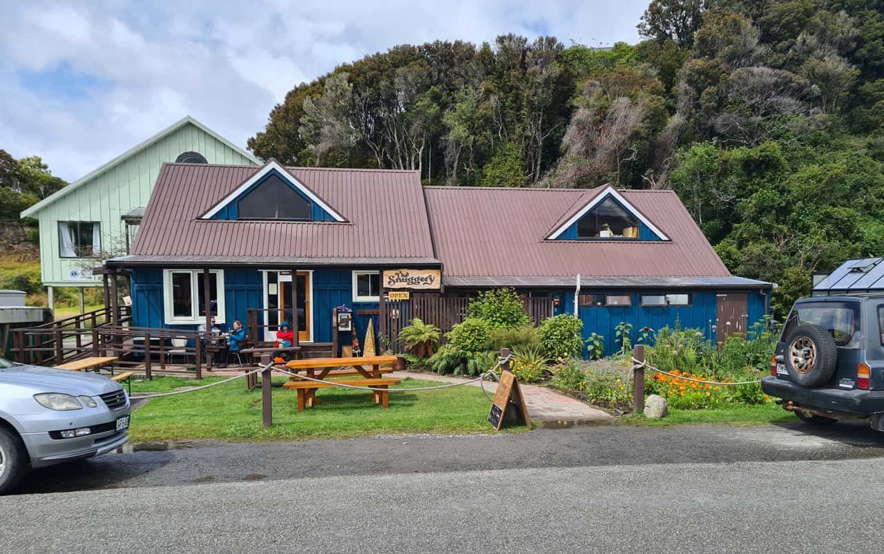 das Restaurant "Snuggery" in Oban auf Stewart Island, Neuseeland