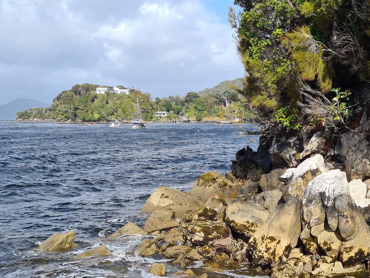  auf Stewart Island. in Neuseeland