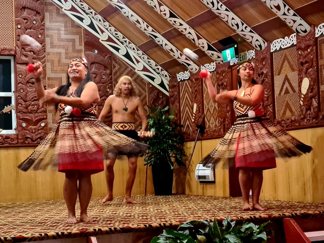 Kulturzentrum Te Puia in Rotorua auf Neuseelands Nordinsel