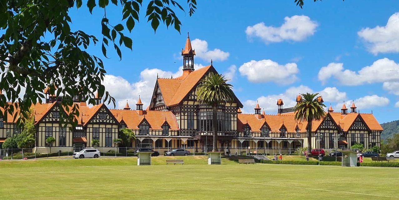 das Museum von Rotorua auf der Nordinsel von Neuseeland