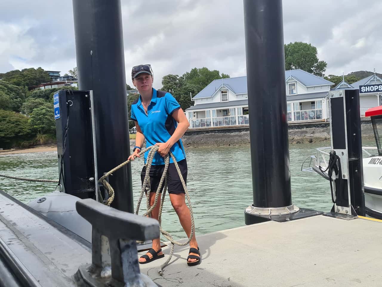 Bootstour in der Bay of Islands auf der Nordinsel von Neuseeland